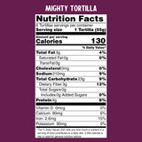 One Mighty Mill, Whole Wheat Tortillas - Made with Organic Whole Grains | 6 count - 11.6oz.