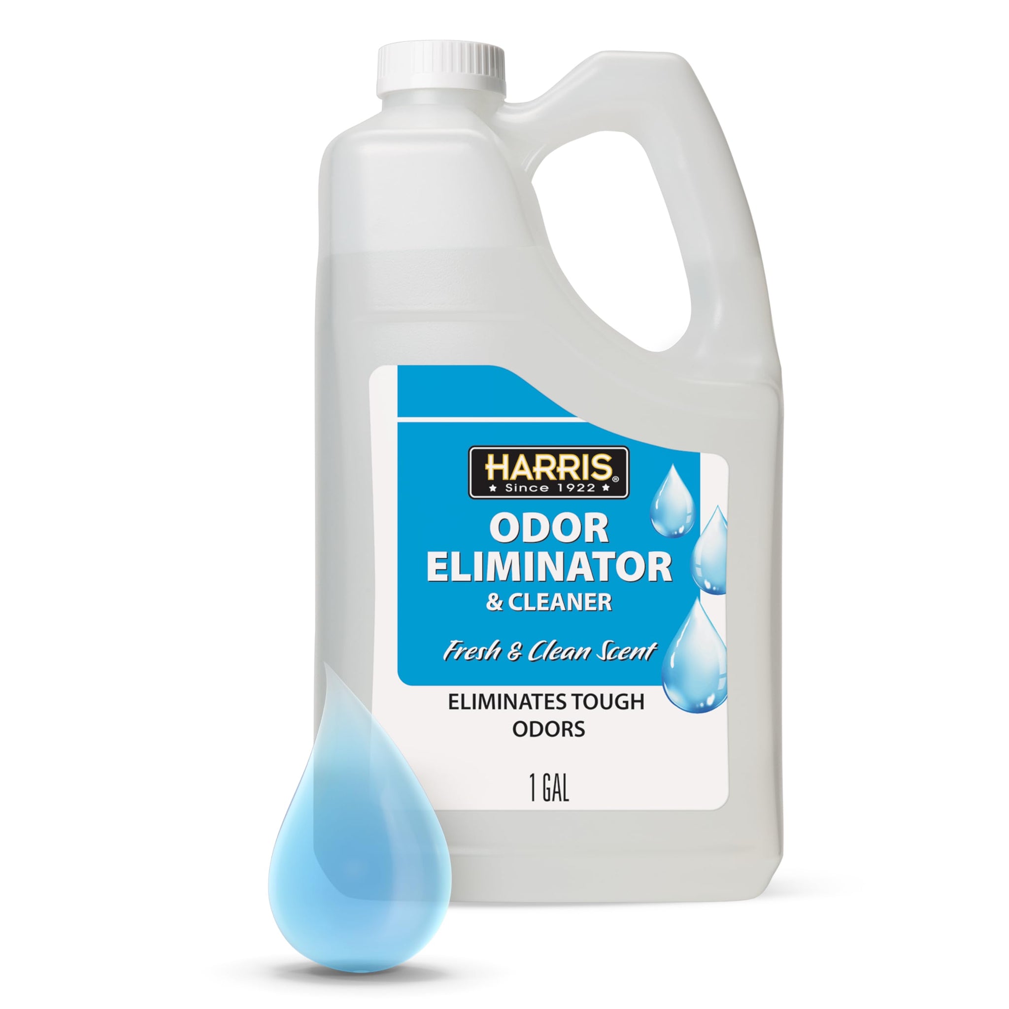 Harris Odor Eliminator and Cleaner Concentrate - 1 Gallon - Fresh & Clean Scent