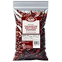 Alma Gourmet Whole Dried Calabrian Red Hot Chili Peppers - Peperoncino Secco Calabrese, Authentic Italian Spicy Peppers, Imported from Italy - 100