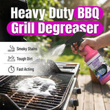 Fast-Acting Heavy-Duty Grill Degreaser Spray, Kitchen Appliance Cleaner Spray, Away Baked-On Grease, Char & Food In Minutes, Professional Strength