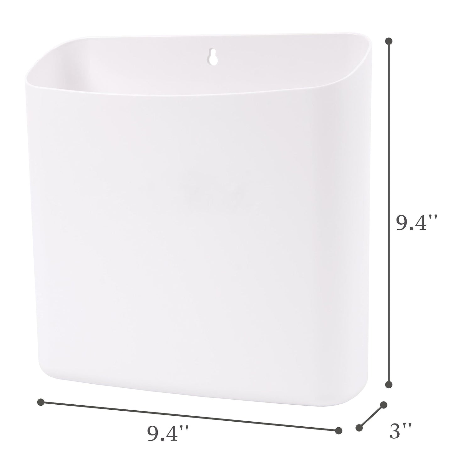 MONJITA Lint Bin for Laundry Room, Magnetic Lint Trash Can for Dryer, Modern Lint Holder, Lint Box for Laundry Room Organization, Wall Mounted Trash
