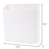 MONJITA Lint Bin for Laundry Room, Magnetic Lint Trash Can for Dryer, Modern Lint Holder, Lint Box for Laundry Room Organization, Wall Mounted Trash