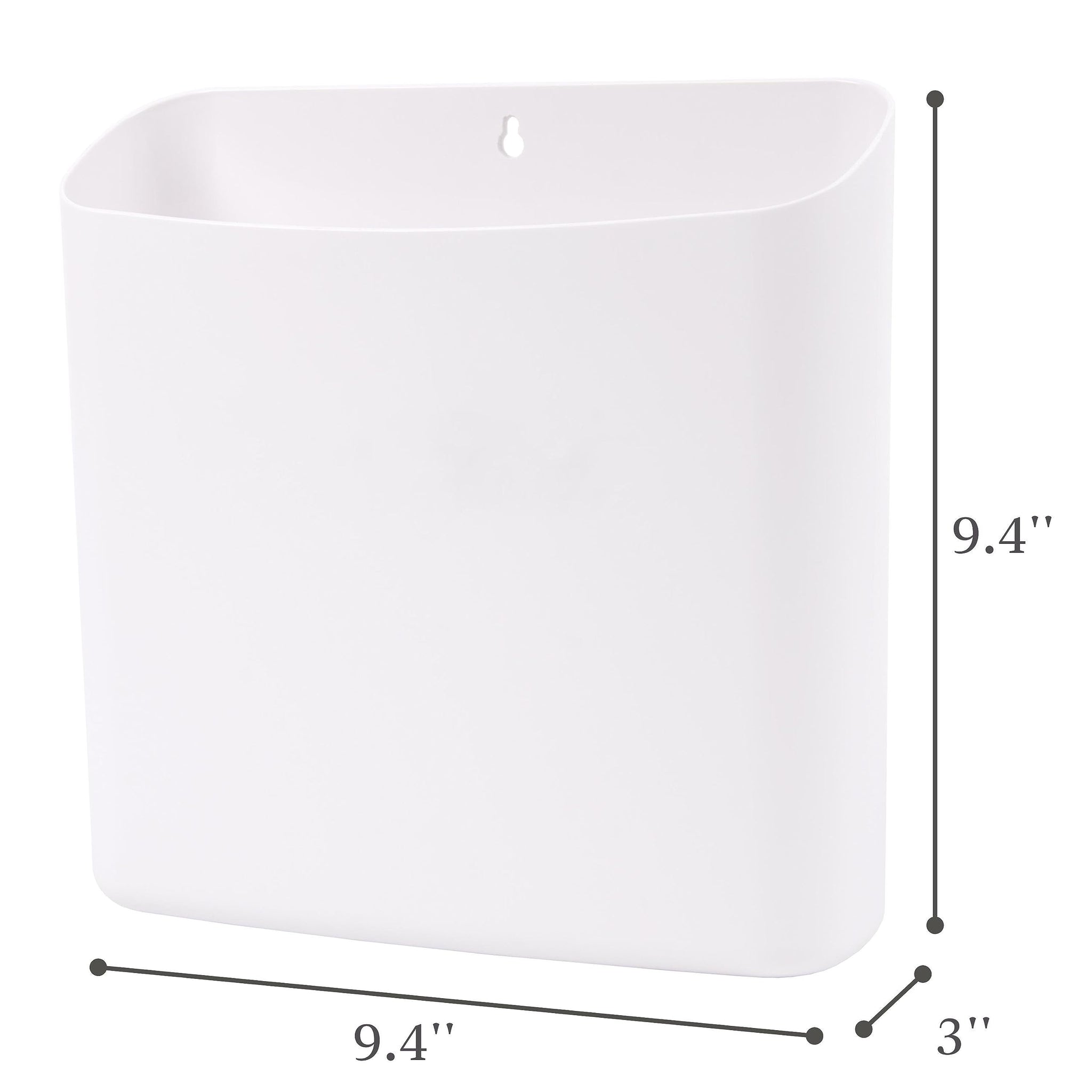 MONJITA Lint Bin for Laundry Room, Magnetic Lint Trash Can for Dryer, Modern Lint Holder, Lint Box for Laundry Room Organization, Wall Mounted Trash
