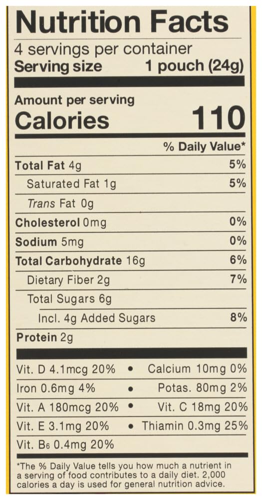 Made Good Chocolate Banana Granola Minis 3.4 oz (Pack of 2)