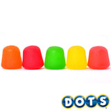 DOTS Individually Wrapped Candy - Original Gummy Candy Flavors - Cherry, Lime, Orange, Lemon & Strawberry - Gluten Free, Kosher & Peanut Free Gumdrops