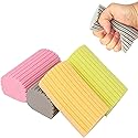 Damp Clean Duster Sponge 4 Pack,Magic Sponges Eraser Baseboard Cleaner Tool,Reusable Household Cleaning Sponge for Blinds, Glass, Railings, Mirrors