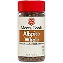 Whole Allspice Berries - Premium Grade Pimento Spice, Non-GMO, Ideal for Baking, Pickling & Jamaican Jerk Recipes - 3 oz PET Jar by Mecca Foods