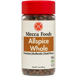 Whole Allspice Berries - Premium Grade Pimento Spice, Non-GMO, Ideal for Baking, Pickling & Jamaican Jerk Recipes - 3 oz PET Jar by Mecca Foods