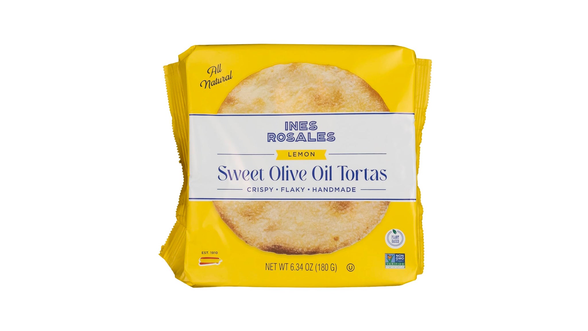 INES ROSALES Sweet Lemon Tortas, 6.34 OZ