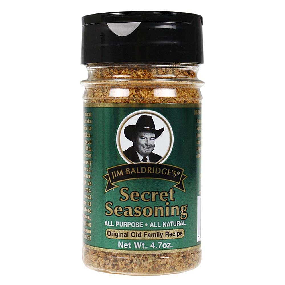 All Purpose Seasoning - Jim Baldridge's Secret Seasoning - 4.7 oz - All Natural - Gluten & MSG Free - Nebraska USA Made - Unique Spice Blend - Gourmet