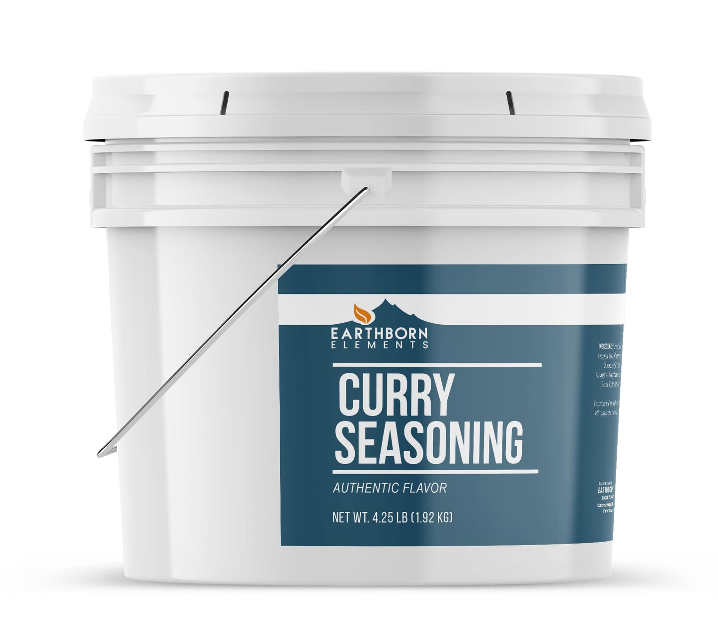 Earthborn Elements Curry Seasoning 1 Gallon Bucket, Cooking, Aromatic Spice Mix (68 Ounce)