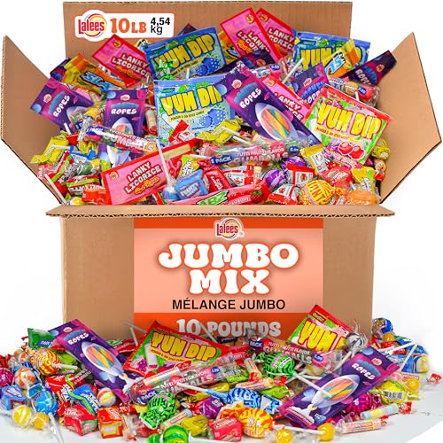 Candy Variety Pack - 10 Pounds - Bulk Candy - Individually Wrapped - Assorted Pinata Candies - Candy For Goodie Bags - Party Favors For Kids