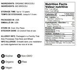 Food to Live Organic Broccoli Powder, 4 Ounces - Non-GMO, Raw, Kosher, 100% Pure, Ground from Whole Vegetables, Vegan Superfood, Bulk, Rich in Fiber