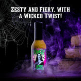 Hellfire Hot Sauce Gift Pack - Gourmet Hot Sauce Variety Pack With 4 Scary Flavors for Parties or Gifts (Four 5 oz. Bottles)