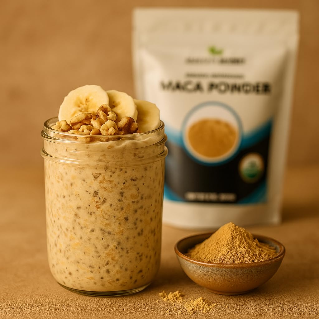 Mayan's Secret - Maca Root Powder 16oz Organic USDA Certified Parve Non-GMO Vegan Superfoods for Breakfast, Smoothies, Baking & Ice Cream