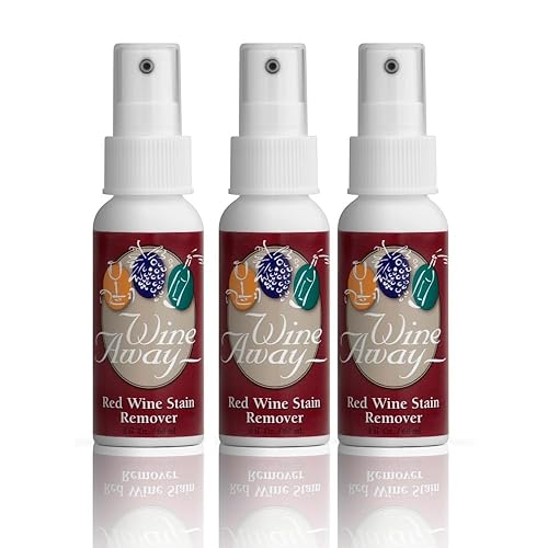 Wine Away Red Wine Stain Remover - Perfect Fabric Upholstery and Carpet Cleaner Spray Solution - Removes Wine Spots - Spray and Wash Laundry to Vanish