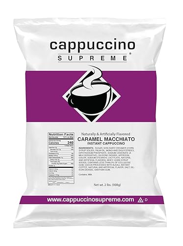 Cappuccino Supreme 2 lb bag Caramel Macchiato Instant Cappuccino Mix