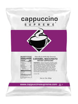 Cappuccino Supreme 2 lb bag Caramel Macchiato Instant Cappuccino Mix