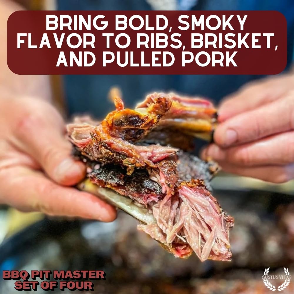 Gustus Vitae | BBQ Pit Master Collection | All Natural Gourmet Seasonings