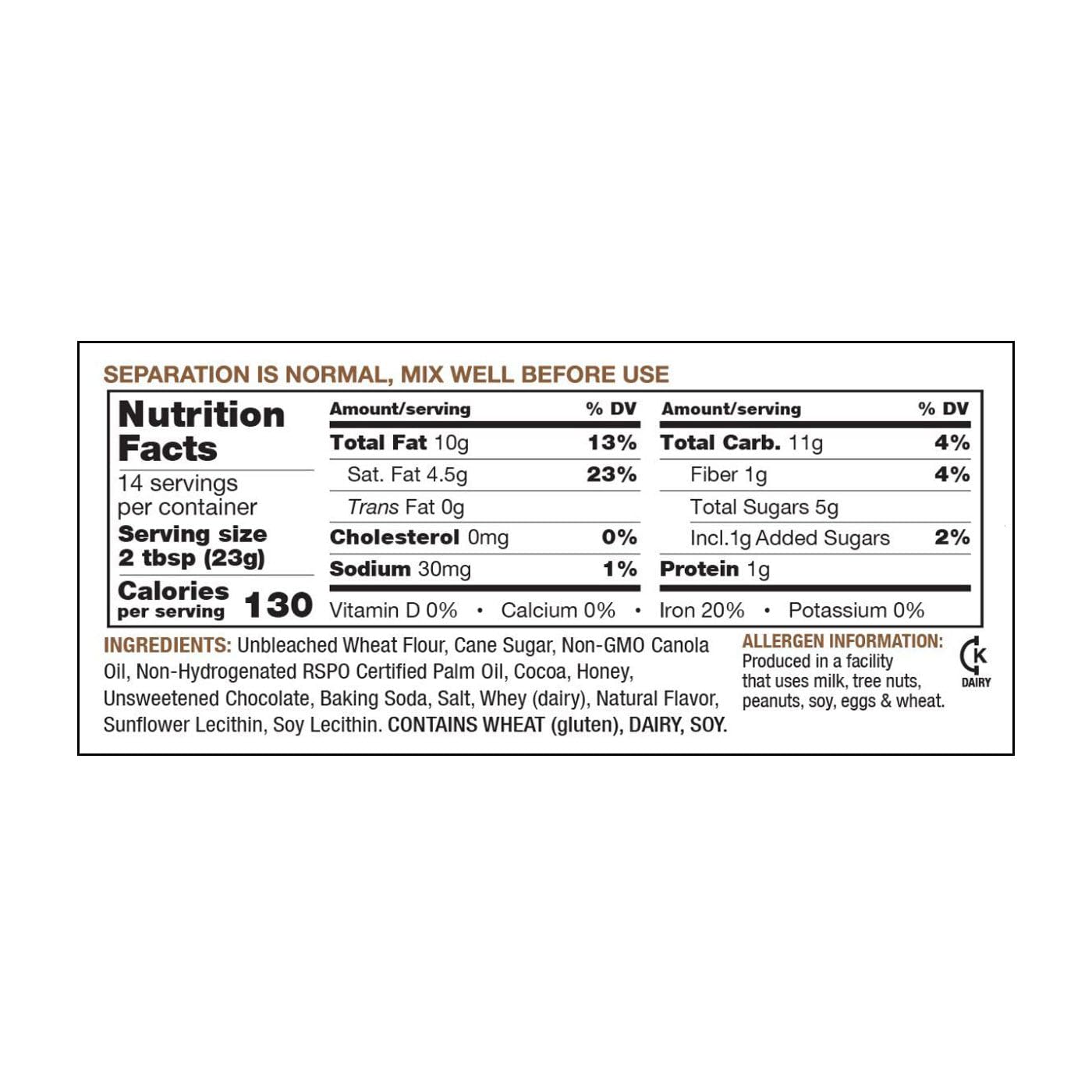 Amoretti - Chocolate Peppermint Creamy Cookie Spread - 12 oz