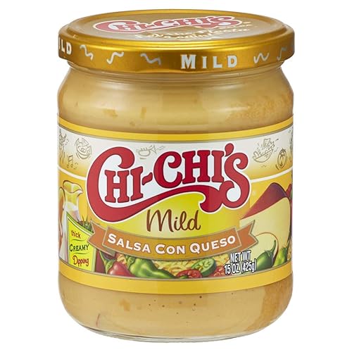 Chi Chi's Fiesta Mild Salsa Con Queso Dip, 15 Ounce