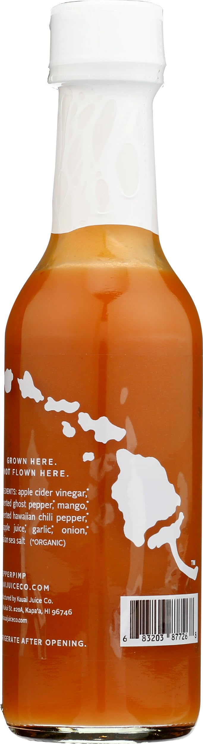 Kauai Juice Co, Sauce Hot Fermented Mango Garlic Ghost, 5 Ounce