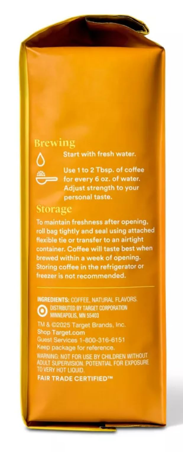 Naturally Flavored Banana Split with other Natural Flavors Light Roast Ground Coffee - 12oz - Good & Gather