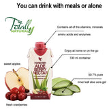 2 x Forever Aloe Berry Nectar Minis (330mL/11.15oz Each) 90.7% Pure Inner Leaf Aloe Vera Gel, No Added Preservatives. Gluten-Free (Pack of 2)