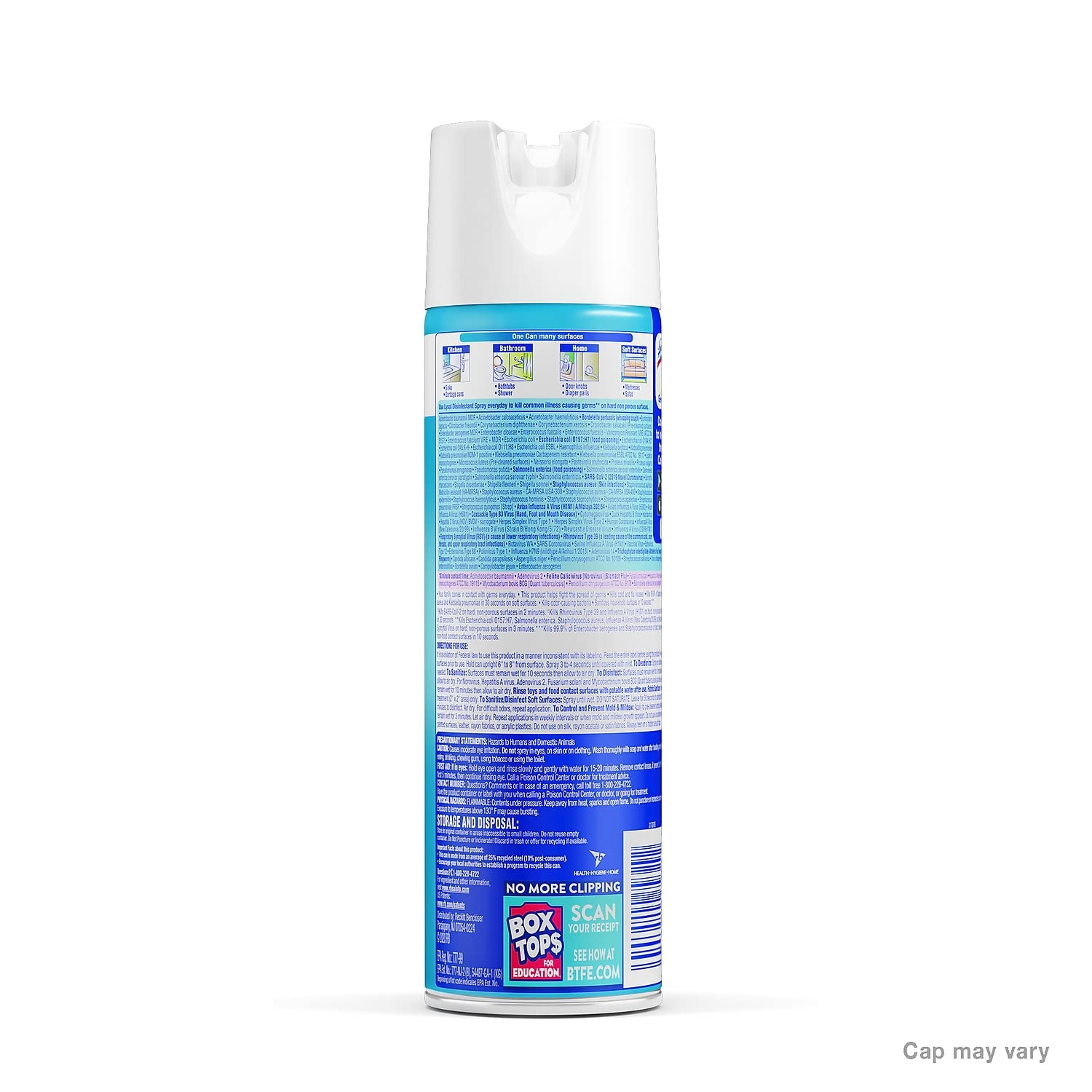 Lysol Disinfectant Spray, Household Essential Cleaning Supplies, Multi-Purpose Room Spray, Antibacterial Sanitizer Spray, Upholstery Deodorizer, Home