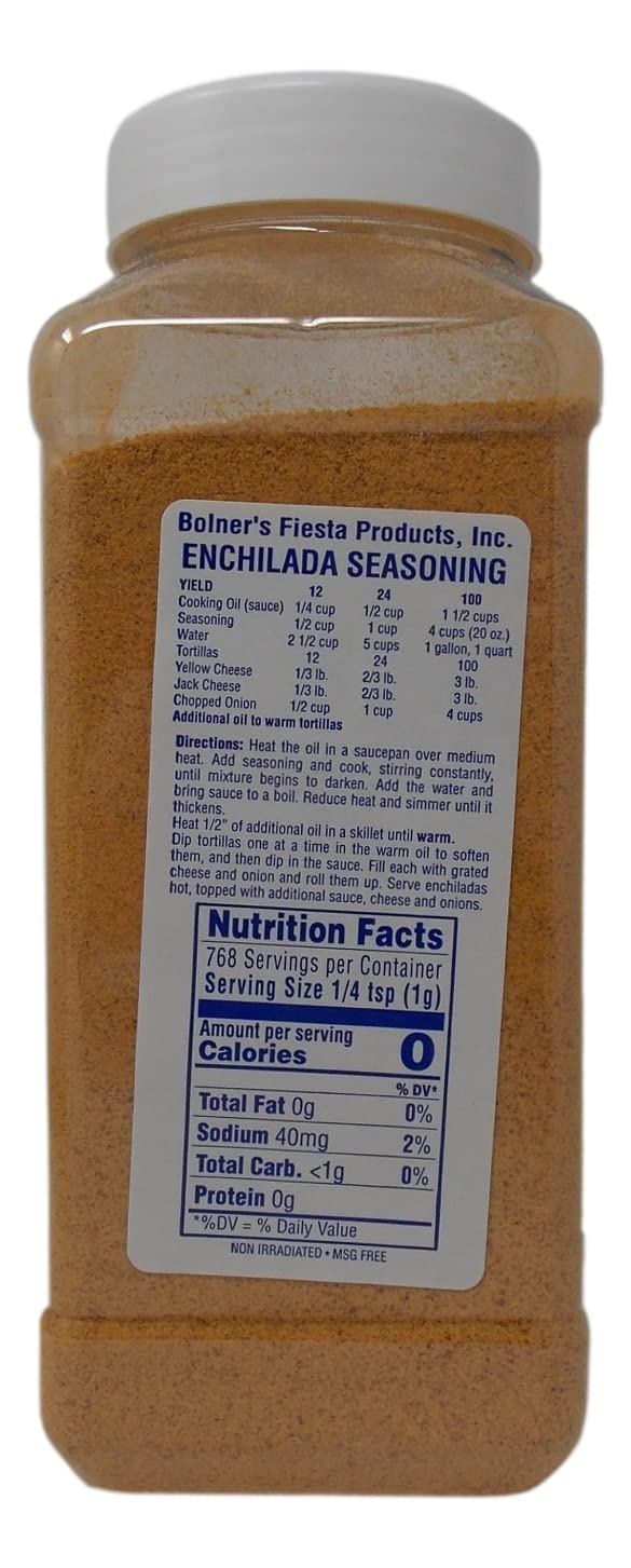 Bolner's Fiesta Extra Fancy Enchilada Seasoning, 20 Oz.