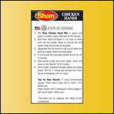 Shan Chicken Handi Recipe and Seasoning Mix 1.76 oz (50g) - Spice Powder for Juicy Chicken in Creamy Tomato Sauce - Suitable for Vegetarians
