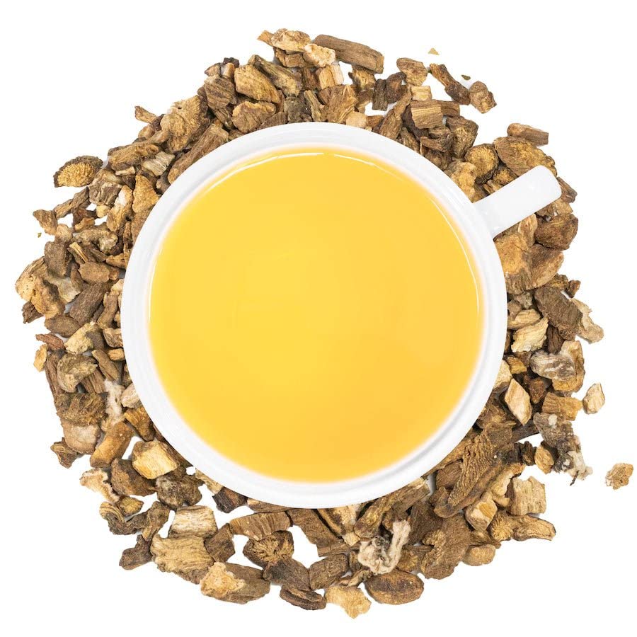 Organic Burdock Root Loose Leaf Tea - 2oz Bag (Approx. 30 Servings) | Full Leaf Tea Co.