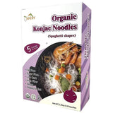 Apexy Organic Shirataki Konjac Noodle 8 Pouches Total 42.24oz. Low Calorie, Low-Carb Gluten Free, Vegan, Keto and Paleo-Friendly. (Spaghetti Shapes)