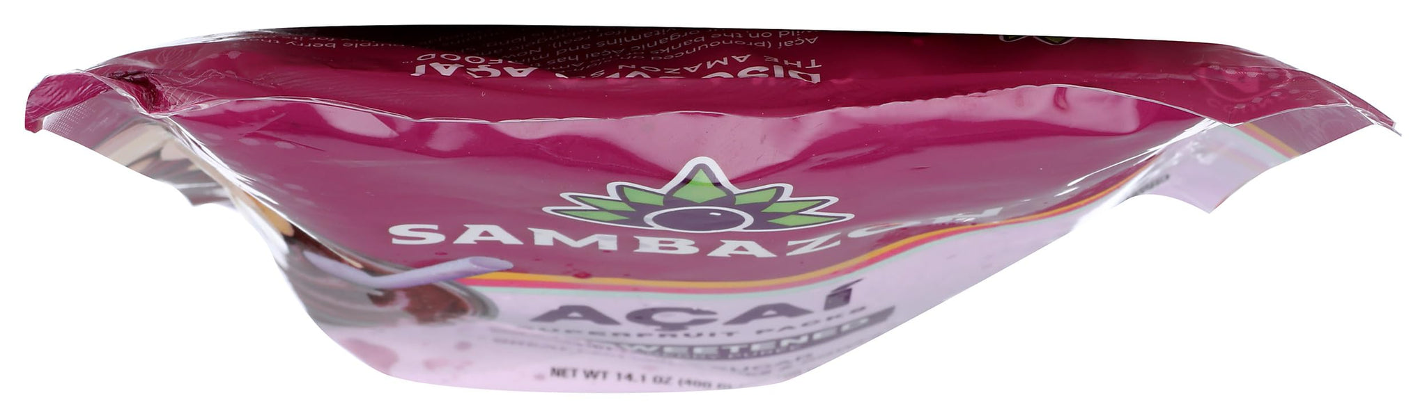 Sambazon Organic Unsweetened Acai Superfruit Packs, 14.1 OZ