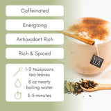 Organic Masala Chai - 2oz Bag (Approx. 30 Servings) | Full Leaf Tea Co.