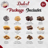 Dulcet Gift Baskets Gourmet Bakery Treats Gift Basket features All-Natural Pumpkin Bread Ideal for All Occasions Thank You, Get Well, Birthday