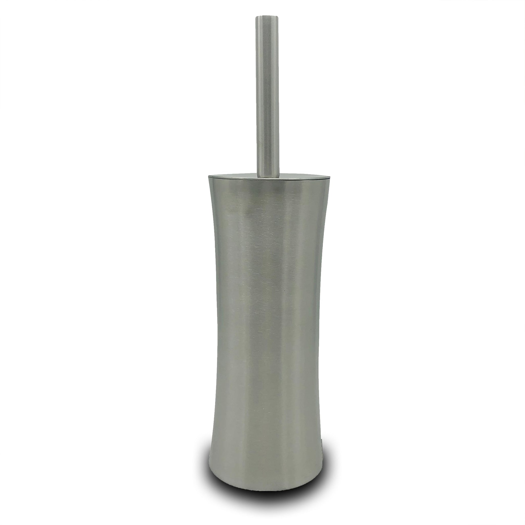 Vince Camuto Toilet Bowl Brush with Holder, Durable Bathroom Cleaning Tool, Modern Design for Easy Toilet Maintenance, Bathroom Cleaner Brush