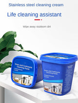 JUDEWY Strong stainless steel cleaning cream for kitchen utensils to remove oil stains Stainless steel cleaning cream