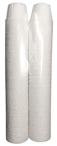 200-2 oz Paper Disposable Portion Medicine Cups for Mixing Resin, Paint DIY