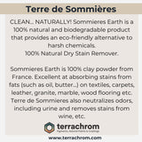 Terre de Sommières | Sommieres Earth, 100% natural Dry Stain Remover (1 KG)