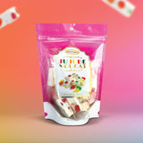 Golden Bonbon Italian Jujube Nougat Gluten Free Candy Soft Chewy With Fruity Jelly Beans Original Recipe, 5.3 Ounces