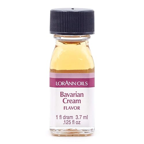 LorAnn Bavarian Cream SS Flavor Flavor, 1 dram bottle (.0125 fl oz - 3.7ml - 1 teaspoon)