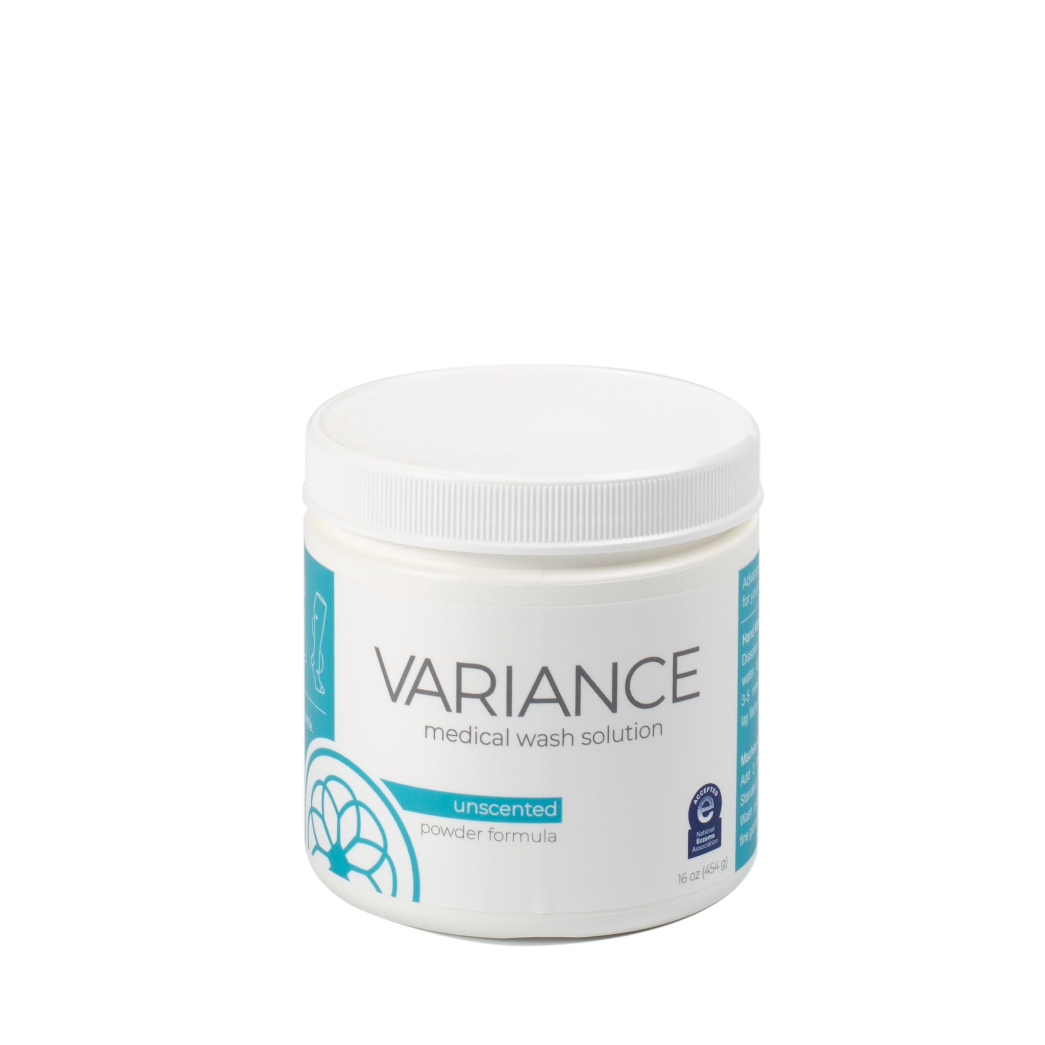 Variance by Forever New - Medical Wash Solution, Fragrance Free, 16 Ounce - Advanced Powder Laundry Detergent for Compression Sportswear and Socks