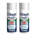 Gold Eagle Clindo Indoor Outdoor Window Cleaner Spray Streak-Free All-Purpose Cleaner Ammoniated White 19 Ounce (HA51420) 2PK