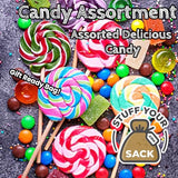 Sour Candy Variety Pack - 100+ Count Bulk Sour Candy Care Package - 3 lb Easter Gift Box of Tangy, Bite?Sized Treats by Stuff Your Sack