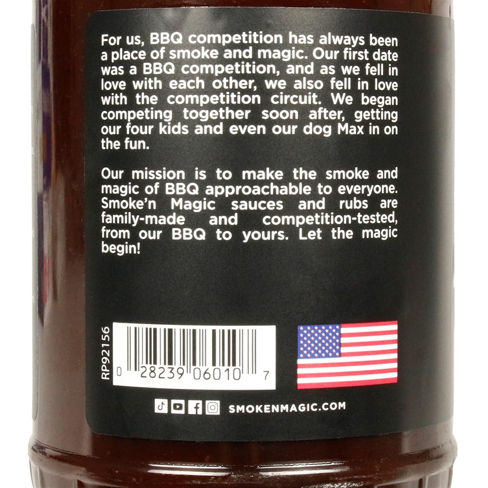 Sweet & Spicy BBQ Sauce by Smoke'n Magic