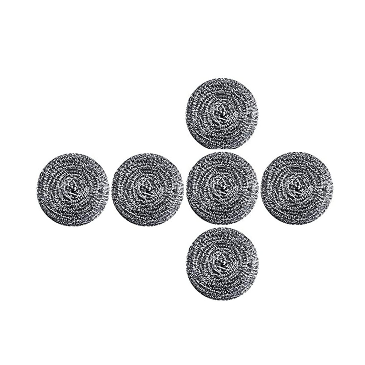 DKKO Stainless Steel Scourers Cleaning Ball Metal Scouring Pads for Kitchens Bathroom Steel Wool Scrubber to Cleaning Dishes Pots Pans Ovens Grills