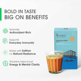 Teabox Kolkata Street Masala Chai 8.81 oz| Reminiscent Of The City Of Joy | Tea Blended With Saffron, Cardamom, Nutmeg & Ginger, With Exquisite Aromas