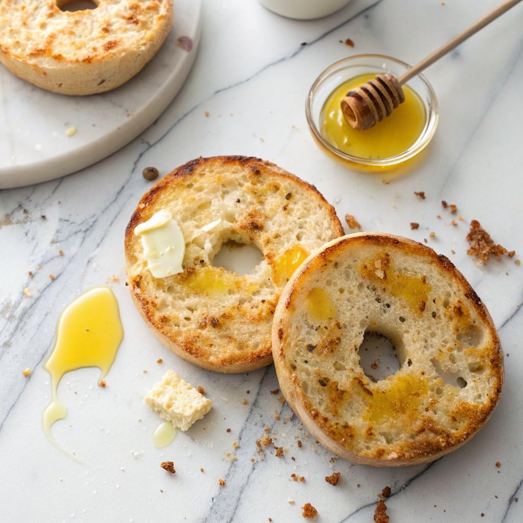 Dave's Killer Bread Plain Awesome Bagels, Organic Bagels, 15g Whole Grains per Bagel, 5 Count
