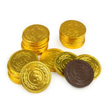 80 Pack Class of 2026 Graduation Stickered Gold Foiled Chocolate Coins - Candy Party Favors For Graduation Celebrations, Table Decoration & Gift Bags